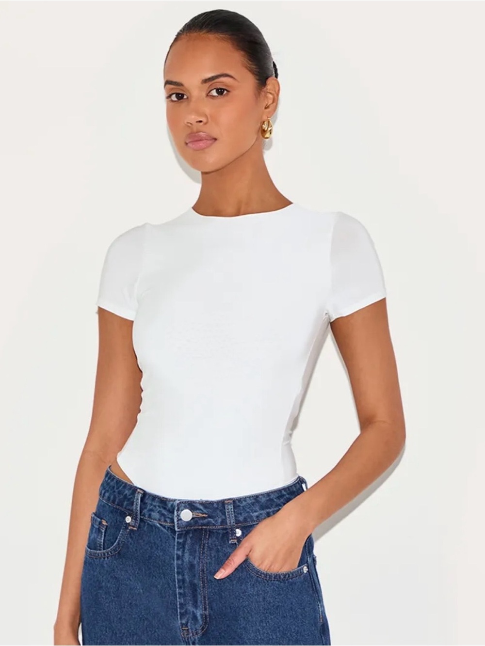 Tan Bodysuit
